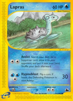 Lapras 71/144 — Skyridge