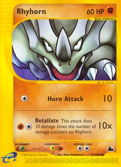 Rhyhorn 91/144 — Skyridge
