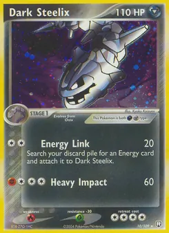 Dark Steelix 10/109 — Team Rocket Returns