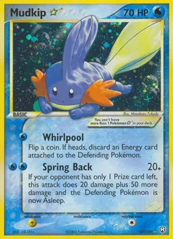 Mudkip ☆ 107/109 — Team Rocket Returns