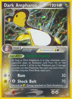 Dark Ampharos 2/109 — Team Rocket Returns