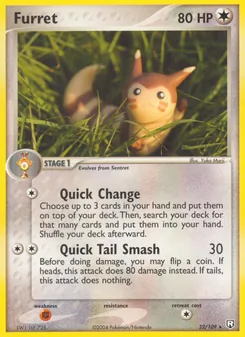 Furret 22/109 — Team Rocket Returns