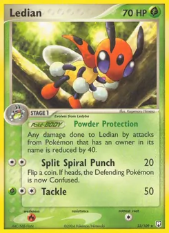 Ledian 23/109 — Team Rocket Returns