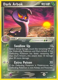 Dark Arbok 29/109 — Team Rocket Returns