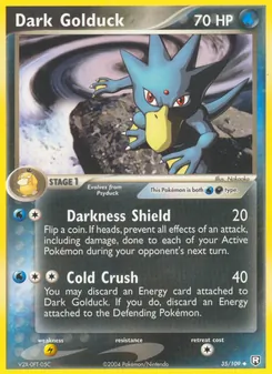 Dark Golduck 35/109 — Team Rocket Returns
