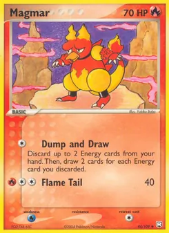 Magmar 44/109 — Team Rocket Returns