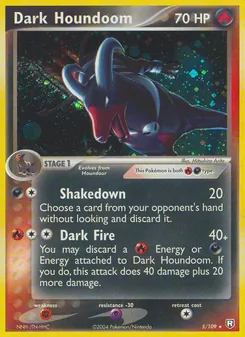 Dark Houndoom 5/109 — Team Rocket Returns