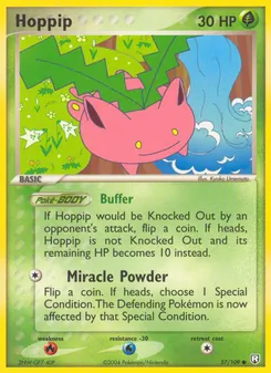 Hoppip 57/109 — Team Rocket Returns