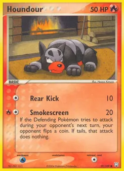 Houndour 59/109 — Team Rocket Returns