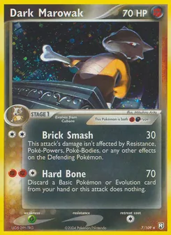 Dark Marowak 7/109 — Team Rocket Returns