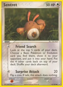 Sentret 75/109 — Team Rocket Returns