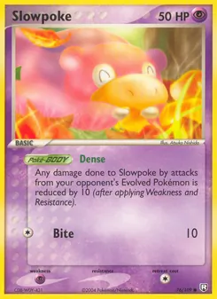 Slowpoke 76/109 — Team Rocket Returns