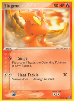 Slugma 77/109 — Team Rocket Returns