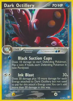 Dark Octillery 8/109 — Team Rocket Returns