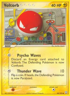 Voltorb 80/109 — Team Rocket Returns