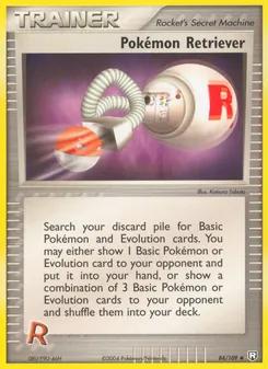 Pokémon Retriever 84/109 — Team Rocket Returns