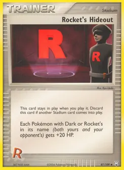 Rocket's Hideout 87/109 — Team Rocket Returns