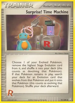 Surprise! Time Machine 91/109 — Team Rocket Returns