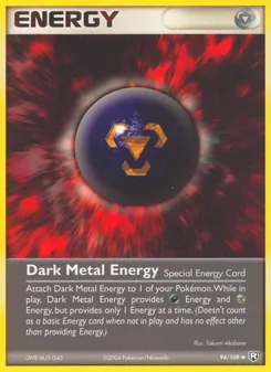 Dark Metal Energy 94/109 — Team Rocket Returns