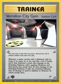 Vermilion City Gym 120/132 — Gym Heroes