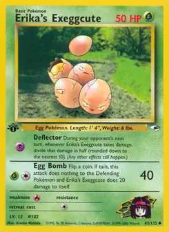 Erika's Exeggcute 43/132 — Gym Heroes