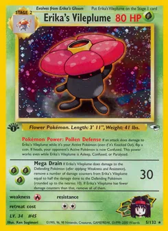 Erika's Vileplume 5/132 — Gym Heroes
