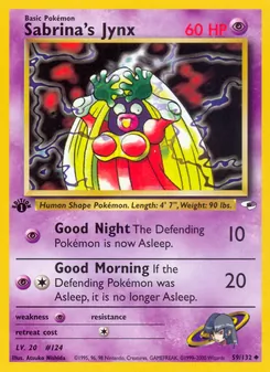 Sabrina's Jynx 59/132 — Gym Heroes