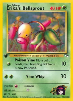 Erika's Bellsprout 75/132 — Gym Heroes