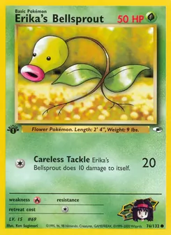 Erika's Bellsprout 76/132 — Gym Heroes
