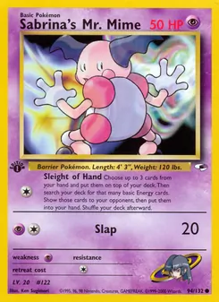 Sabrina's Mr. Mime 94/132 — Gym Heroes