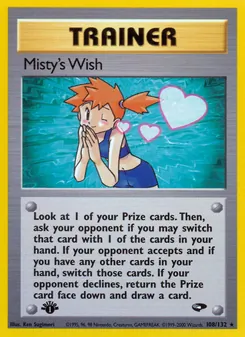 Misty's Wish 108/132 — Gym Challenge