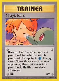 Misty's Tears 118/132 — Gym Challenge