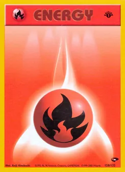 Fire Energy 128/132 — Gym Challenge