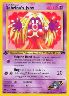Sabrina's Jynx 57/132 — Gym Challenge