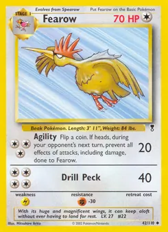 Fearow 42/110 — Legendary Collection