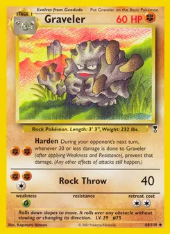 Graveler 44/110 — Legendary Collection