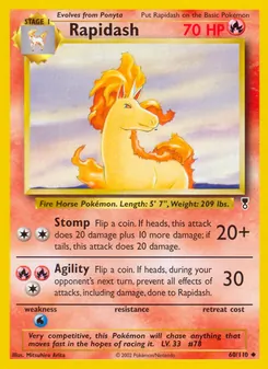 Rapidash 60/110 — Legendary Collection