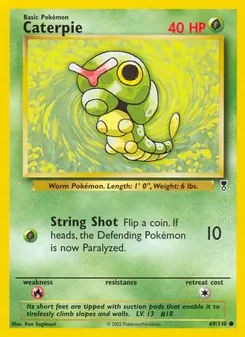 Caterpie 69/110 — Legendary Collection