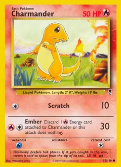 Charmander 70/110 — Legendary Collection
