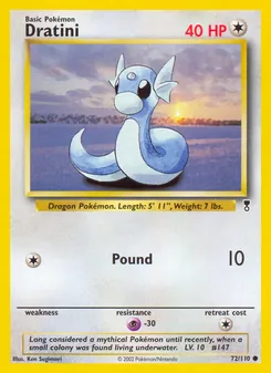 Dratini 72/110 — Legendary Collection