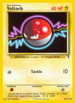Voltorb 97/110 — Legendary Collection