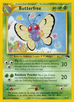 Butterfree 9/18 — Southern Islands