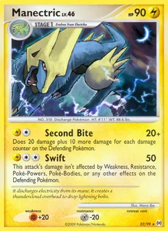 Manectric 22/99 — Arceus