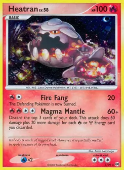 Heatran 3/99 — Arceus