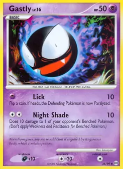 Gastly 36/99 — Arceus