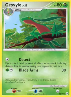 Grovyle 38/99 — Arceus