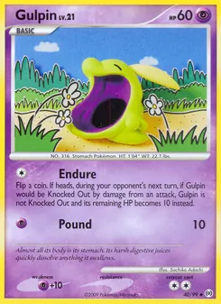 Gulpin 40/99 — Arceus
