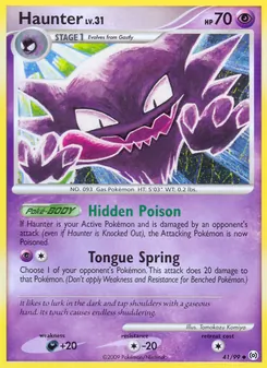 Haunter 41/99 — Arceus