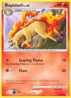 Rapidash 47/99 — Arceus