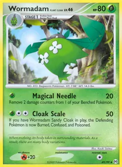 Wormadam Plant Cloak 49/99 — Arceus